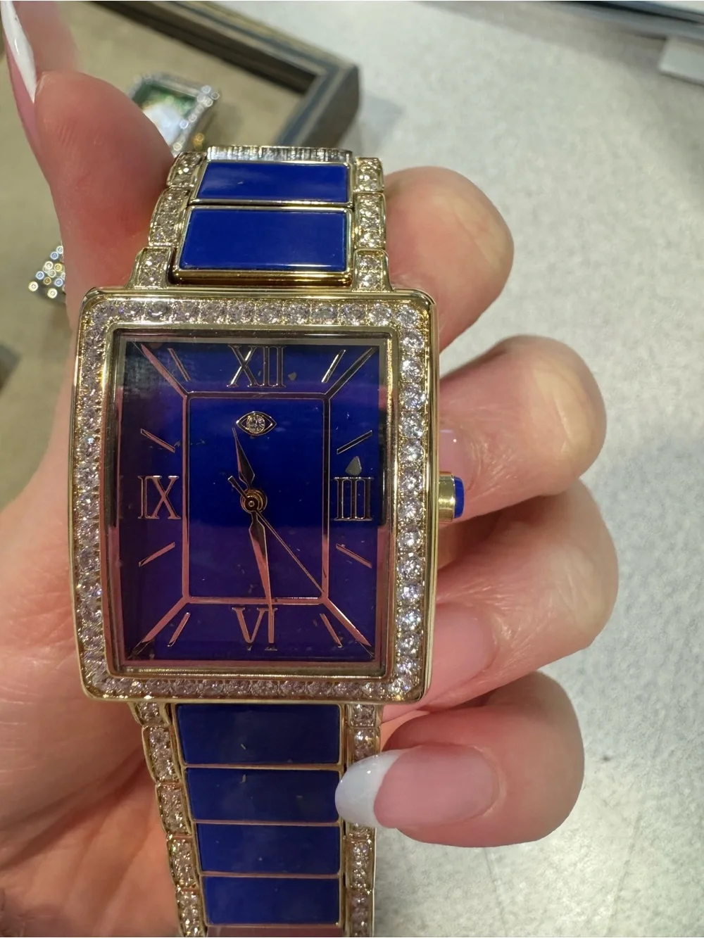 Rarities by Carol Brodie Goldtone Bracelet Watch